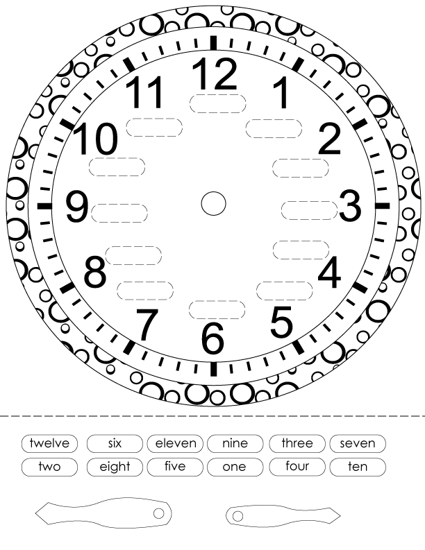 Worksheets English Time